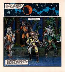 Alien vs predator warrior 7 scale action figure for ages 17 neca. Special Tribute Gallery Aliens Vs Predator Mini Comic Using Action Figures Download Necaonline Com