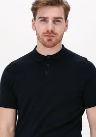 SAINT STEVE Polo CHRIS Bleu foncé