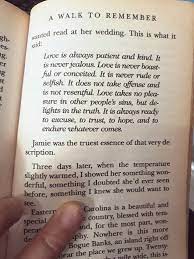 Allow these sad quotes to inspire you to see a light at the end of the tunnel and push you past the heartache. A Walk To Remember Love Is Patient Love Is Kind Remember Quotes A Walk To Remember Quotes Walk To Remember