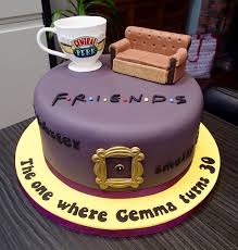 Funny Birthday Cake Pics For Friends Friends 30th Birthday Cake Friends Cake Cake Themed Birthday Cakes