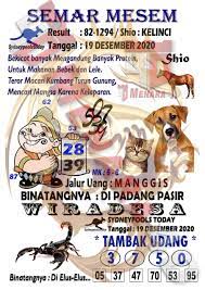 Syair Sydney 19 Desember 2020 Macan Kumbang Binatang Sydney