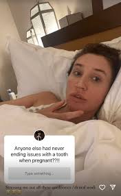 Pregnant Megan McKenna bedridden as she reveals she's in 'so much pain'