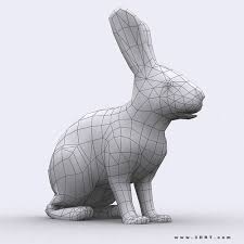 3drt Hare 3d Model Animals Wild Animals Wild Hare