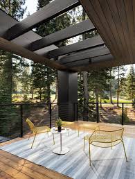 Cover the pergola with awning fabric, or plant vines to create a green, living. 35 Unique Deck Railing Ideas Sebring Design Build