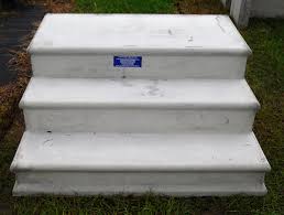 We make sure the treads, risers and landings of our stairs are made as one solid piece. Stocking All Sizes Of Concrete Steps The Cement Barn