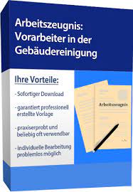 Musterarbeitszeugnis reinigungskraft note 1 / arbeitszeugnis muster fur viele berufsgruppen. Arbeitszeugnis Gut Vorarbeiterin In Der Gebaudereinigung Nur 3 90 Zum Download