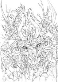Christmas Coloring Pages 40 Printable Christmas Coloring Etsy In 2021 Dragon Coloring Page Christmas Coloring Pages Animal Coloring Pages