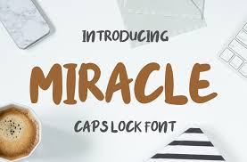 Can i save my template? Miracle Script Bold Font Free For Personal