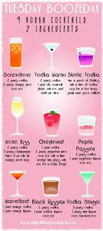There are countless recipes for vodka drinks, and this list attempts to surface a few of the best ones. 9 Vodka Cocktail 2 Ingredients Infographic Recipe Infographic Cocktail Infographic Www Styleitlikeyoustoleit Com Stylei Vodka Cocktails Drinks Vodka Drinks