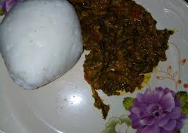 Tuwon shinkafa is a thick pudding prepared from local rice, maize, or millet, and it is usually served with different soups, including miyan tuashe. Awesome Tuwon Shinkafa Miyan Alayyahu Recipe What Is Used To Make Tuwon Shinkafa Miyan Alayyahu Quick Rezepteyummy