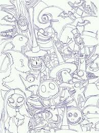 Nightmare Before Christmas Nightmare Before Christmas Drawings Christmas Coloring Books Christmas Coloring Pages