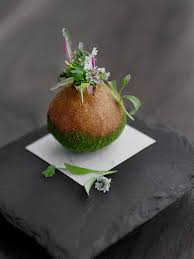 Botija Olive Brioche With Chili Red Onion And Coriander By Diego Munoz At The Musket Room Nyc C Signe Birck Food Presentation Star Food Food Plating