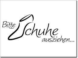Wandspruch Bitte Schuhe Ausziehen Lustiges Wandtattoo Bequem, sicher und schnell online bestellen.
