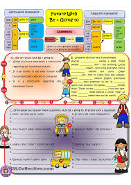 Future With Be Going To Gramatica Inglesa Clase De Ingles Fichas Ingles