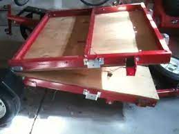 4x8 Foldable Utility Trailer Foldable Trailer Utility Trailer Harbor Freight Folding Trailer