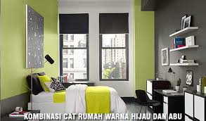 Mencari warna yang jarang dipakai? 12 Contoh Gambar Kombinasi Cat Rumah Warna Hijau Yang Serasi
