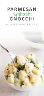 Parmesan Spinach Gnocchi Recette Recettes De Cuisine Cuisine Vegetarienne Nourriture