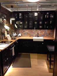 Afbeeldingsresultaat Voor Zwarte Ikea Keuken Bistro Interior Design Kitchen Kitchen Remodel Farmhouse Style Kitchen