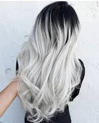If you love the black and white classic. 113 Likes 2 Comments Rita 39 S Beauty Bar Ritasbeautybar On Instagram Hair Hairstyle Haircolor Greyh Grey Ombre Hair Hair Styles Silver Ombre Hair
