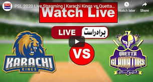 Quetta gladiators will take on karachi kings in the league match of psl 2021, aka pakistan super league which, will be played at the sheikh zayed stadium in abu dhabi. Live Cricket Watch Today Live Psl Live Streaming Psl 2020 Live Streaming Kk Vs Qg Live Ptv Sports Live Ten Sports Live Geo Super Live Psl All