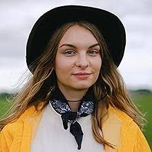 EVERY-VILLE Where Everyone is Welcome Paquete de 6 pañuelos 100% algodón,  regalos de día festivo para hombres y mujeres, 2 Rojo