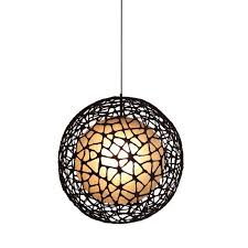 C U C Me Round Pendant By Kenneth Cobonpue Lpcc 1515 Round Pendant Light Pendant Light Hanging Lamp