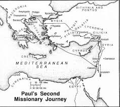 This coloring sheet depicts the disciples commissioning paul for his missionary journeys . Paul Missionary Journeys Coloring Page Below Is A Map Of Paul S Missionary Journeys Missionary Trip Bible Mapping