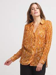 Trendyol femmes blouse oversize blouse femme blouse femmes lâche chemise femmes long sleev top blouse et chemise femmes plain shirt woman chemise zara. Vila Chemise Manches Longues 14060315 Jaune Moutarde Femme Des Marques Et Vous