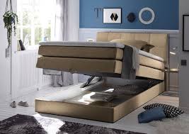 Druline led bett vienna doppelbett polsterbett bett kunstleder schwarz mit bettkasten hochklappbar 140 x 200 cm. New Bedford 140x200 Cm Boxspringbett Inkl Bettkasten Sand Gunstig Mobel Kuchen Buromobel Kaufen Froschkonig24