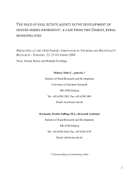 Job description and duties for real estate sales agent. Pdf The Role Of Real Estate Agents In The Development Of Second Homes Ownership A Case From Two Danish Rural Municipalities Niels C Nielsen Academia Edu