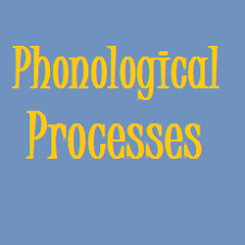 phonological processes what are they speech and language