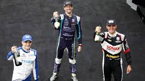 Le jeune hollandais rinus veekay chez nouvelle sensation des paddocks us, le néerlandais rinus veekay va débuter en indycar, avec le. Indycar Gmr Grand Prix Result Rinus Veekay Clinches First Indy Victory Dazn News Germany