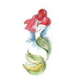 Mermaid tattoo is big in size so back is the finest place for a mermaid tattoo design. Ariel By Ines92 Deviantart Com Watercolor Mermaid Watercolor Mermaid Tattoo Mermaid Tattoo Designs
