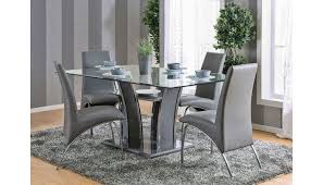 hulo grey dining table set grey
