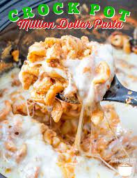 Crock Pot Million Dollar Pasta Recipe Crockpot Pasta Recipes Crockpot Recipes Slow Cooker Crockpot Recipes