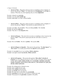 Adverb of place always talks about the place where the action of the verb is being carried out. Adverbs Pdf Adverb Verb