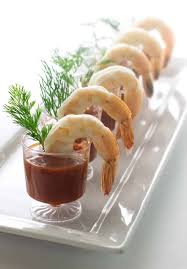 For easy eating in a plated presentation remove the tails so a fork and knife can be used if desired. Shrimp Cocktail Appetizers Savor The Best