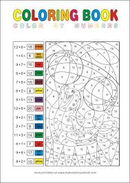 Math Addition Up To 20 Color By Number Free Printable Math Worksheets Printable Math Worksheets Math Coloring Worksheets