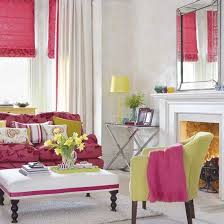 Trendy Color Combo Hot Pink Lime Green Pink Living Room Yellow Living Room Home Decor