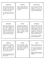 Maybe you would like to learn more about one of these? Werewolf Cards Pdf Werewolves