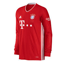 Fc bayern munchen (munich) adidas s/s training jersey brand: Fc Bayern Shirt Home Longsleeve 20 21 Official Fc Bayern Munich Store