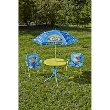 Ensemble De Jardin Minion Chaise Et Table Enfant Mobilier Enfant Mobilier De Jardin Jardin Exterieur
