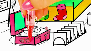 You might also be interested in coloring pages from peppa pig category. Peppa Pig Drawing Painting Mummy Pig Sleeping Time Coloring Book Colors For Kids Children Dailymotion Video