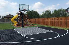No limit in time, weather and location, more and more people are willing to doing sports indoor. Backyard Basketball Court Flooring Outdoor Sport Tiles