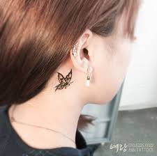 Maybe you would like to learn more about one of these? Small Butterfly Behind The Ear Tattoo Novocom Top