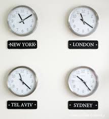 How To Make A World Clock Wall Display Wall Clock Display World Clock Clock Wall Decor