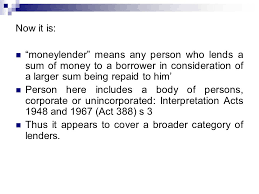 Maybe you would like to learn more about one of these? Moneylending Business Issues Implication On Implementing The Moneylenders Amendment Act 2003 By Lee Swee Seng Llb Llm Mba Advocate Solicitor Ppt Download