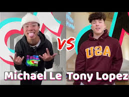 Michael Le Vs Tony Lopez Tik Tok Compilation 2020 Part 2 Youtube