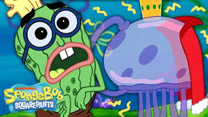 Sandy straps spongebob to a table and tickles him in order to find. King Jellyfish Attacks I M Your Biggest Fanatic Ft Kevin C Cucumber Spongebob Youtube