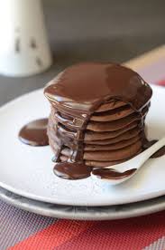 Pancakes Au Chocolat Sauce Chocolat Pancake Chocolat Chocolat Pancakes